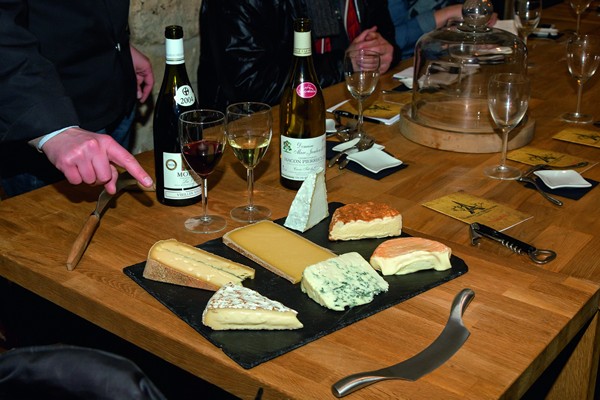 Cheeses & wines