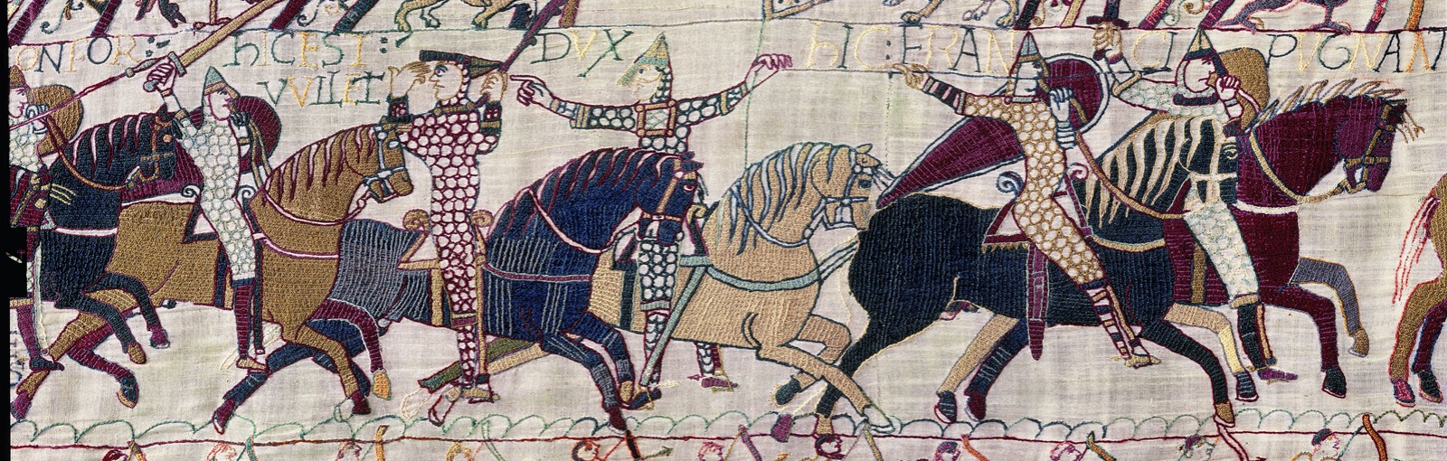 Bayeux tapestry - scene 55 - King William: see I'm alive!