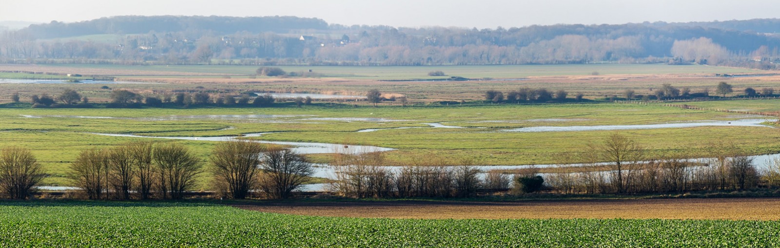The Somme Bay near Noyelles-sur-Mer